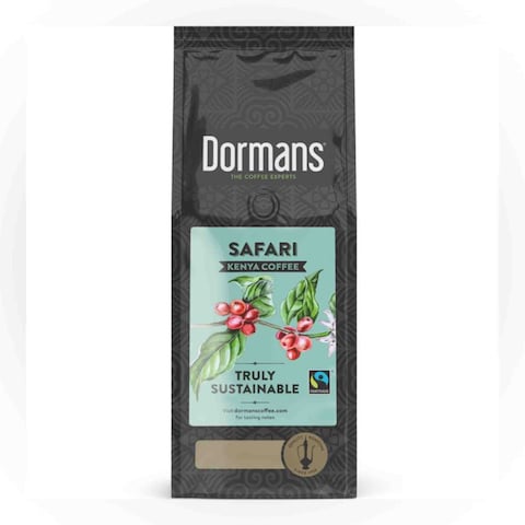Dormans Safari Fairtrade Medium Roast Coffee Beans 375g